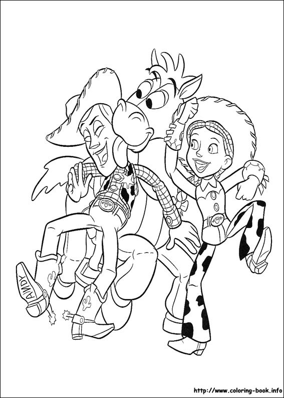 Toy Story coloring picture